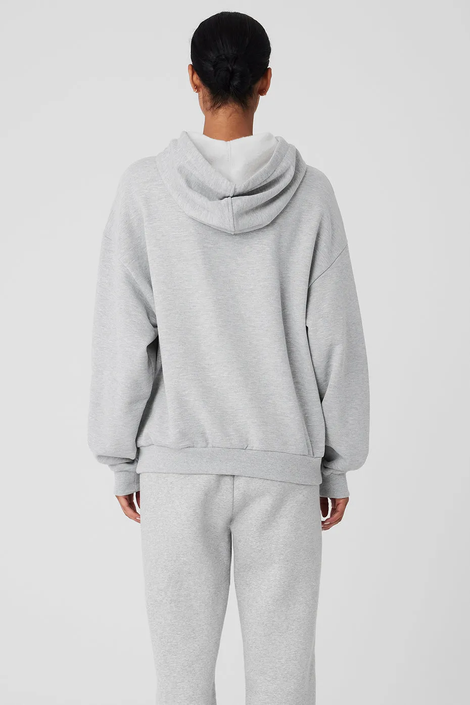 Accolade Hoodie - Athletic Heather Grey sold by Alo Yoga product image thumbnail 3