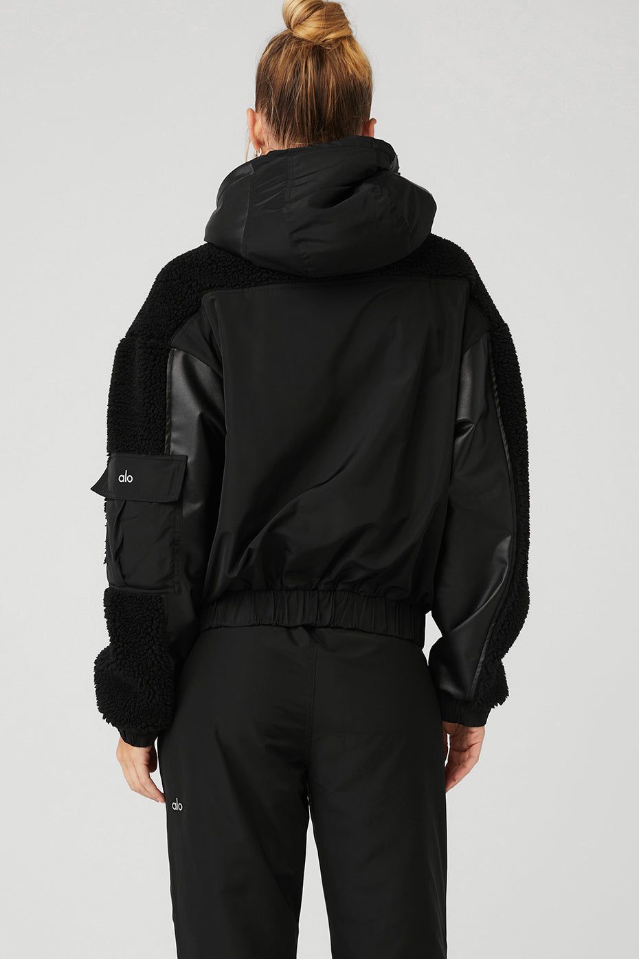 Sherpa Utility Gear Jacket - Black sold by Alo Yoga product image thumbnail 2