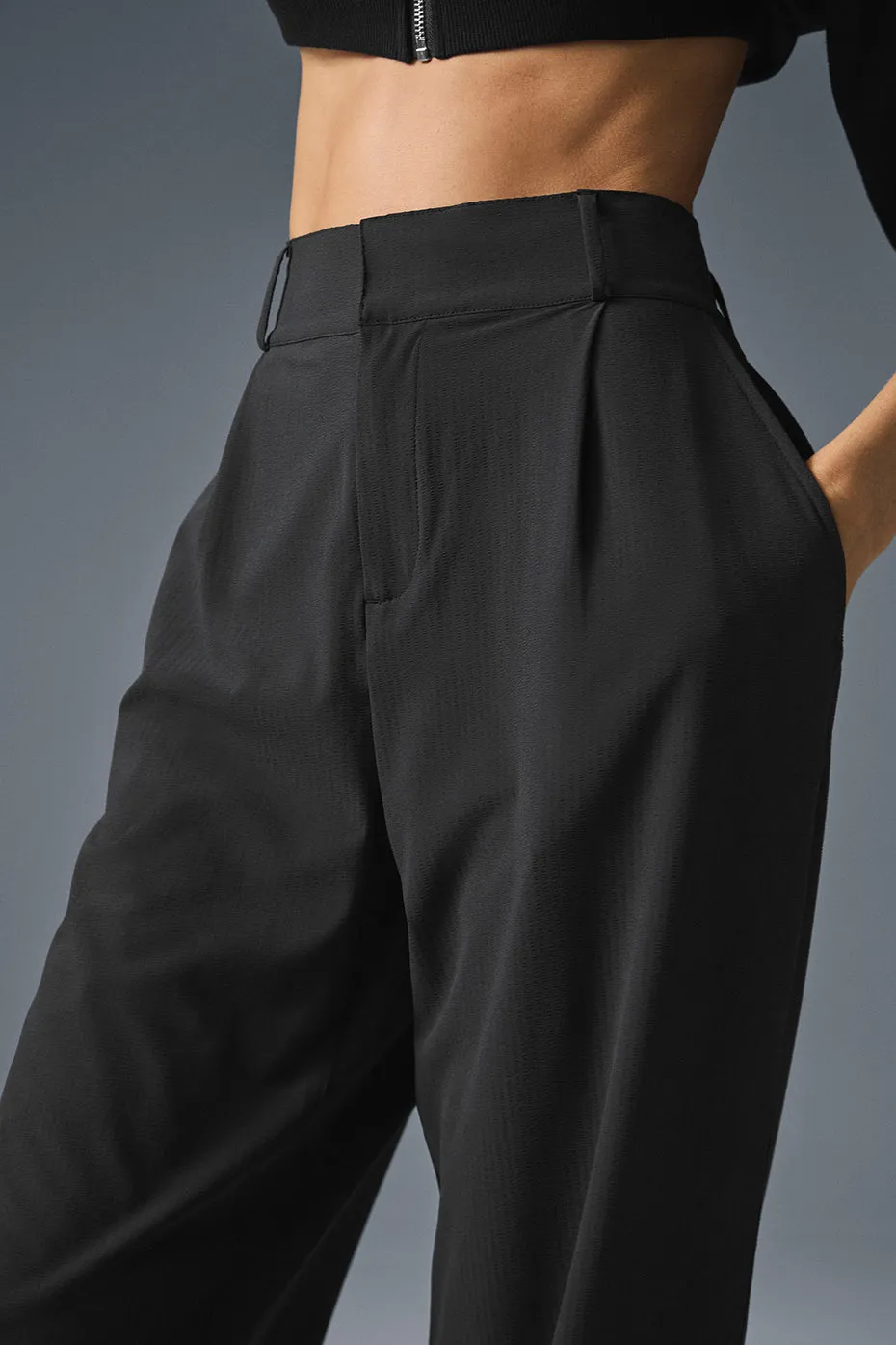 High-Waist Dreamscape Trouser (Regular) - Black sold by Alo Yoga product image thumbnail 5