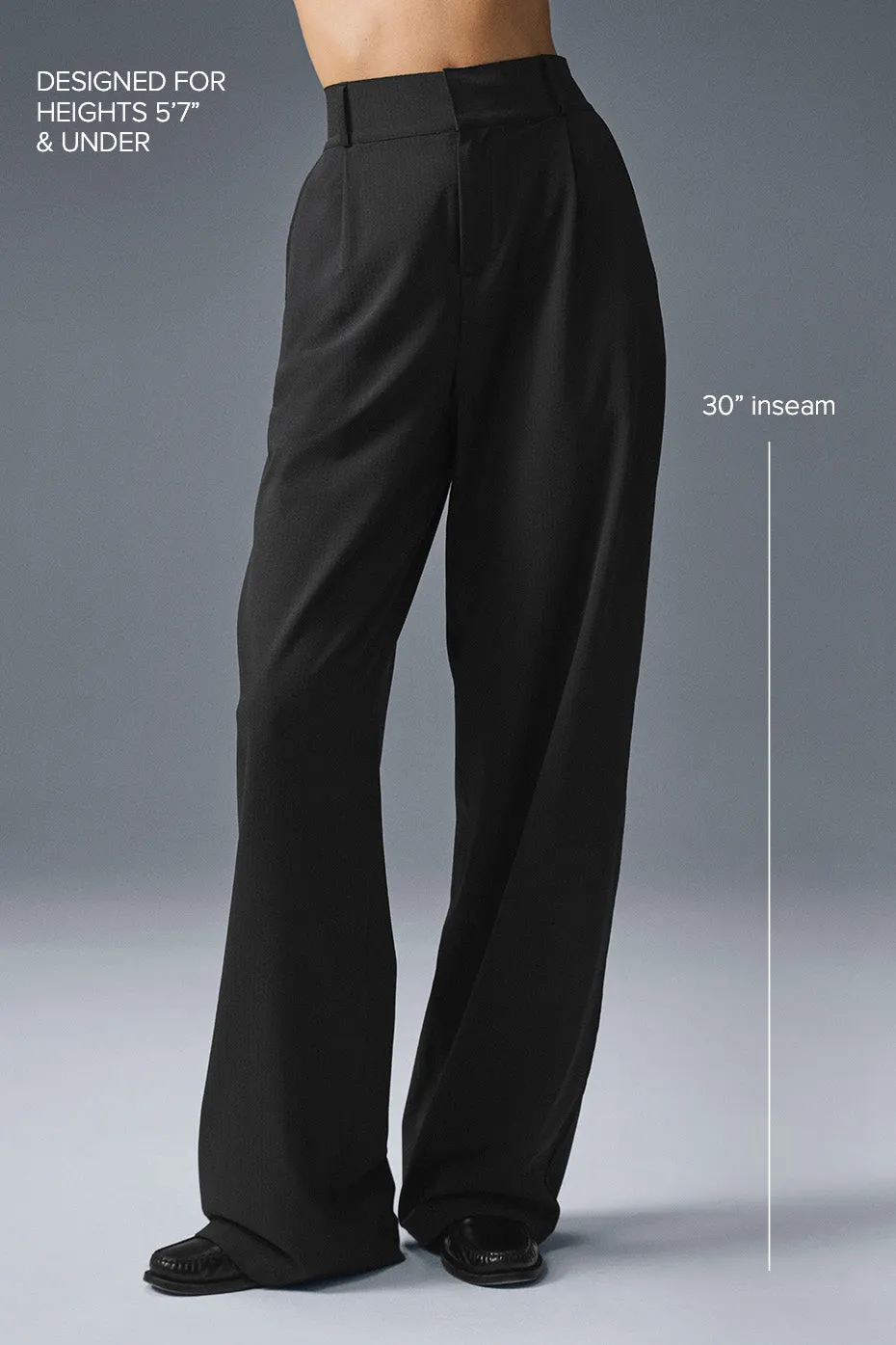 High-Waist Dreamscape Trouser (Regular) - Black sold by Alo Yoga product image thumbnail 2