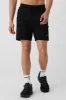 Quilted Stadium Short - Black sold by Alo Yoga
