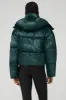 Pearlized Pristine Puffer - Midnight Green sold by Alo Yoga