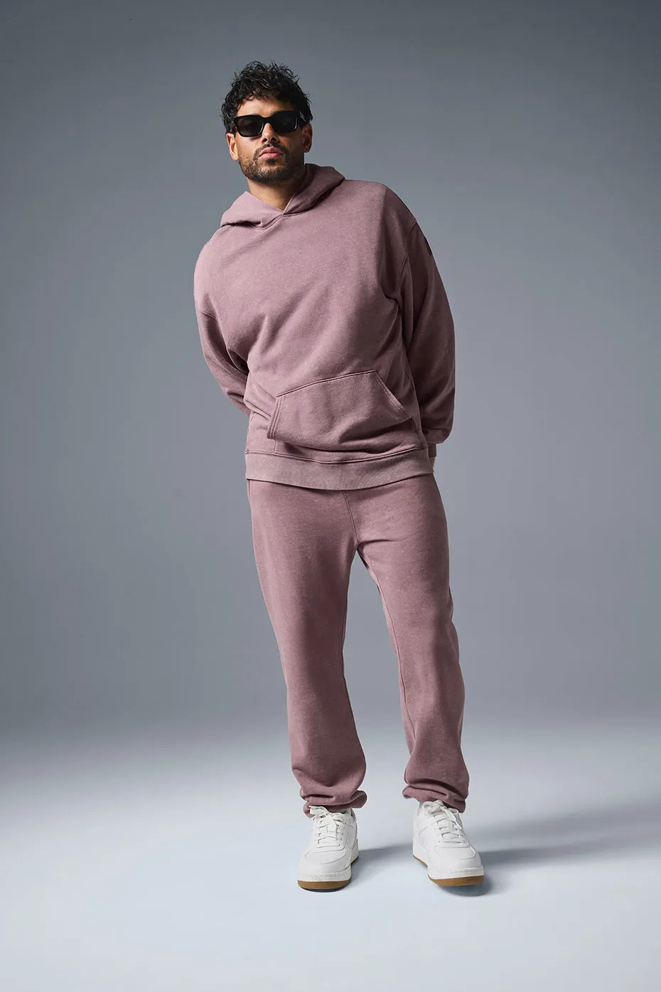 Chill Vintage Wash Hoodie - Woodrose Wash sold by Alo Yoga product image thumbnail 4