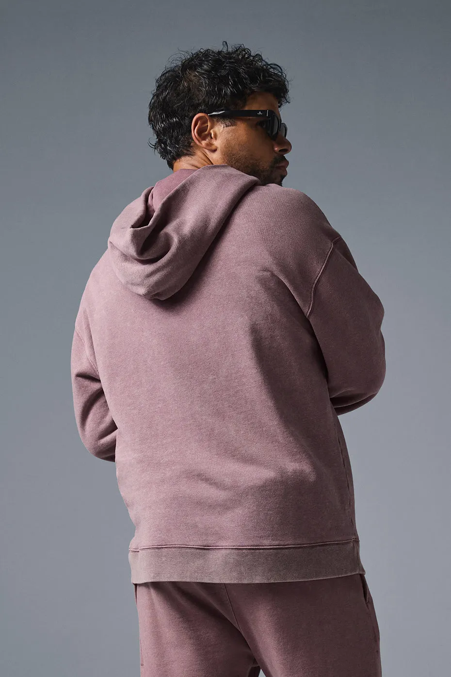 Chill Vintage Wash Hoodie - Woodrose Wash sold by Alo Yoga product image thumbnail 2
