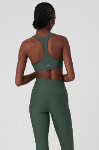 Airlift Advantage Racerback Bra - Dark Cactus sold by Alo Yoga