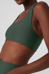 Airlift Advantage Racerback Bra - Dark Cactus sold by Alo Yoga