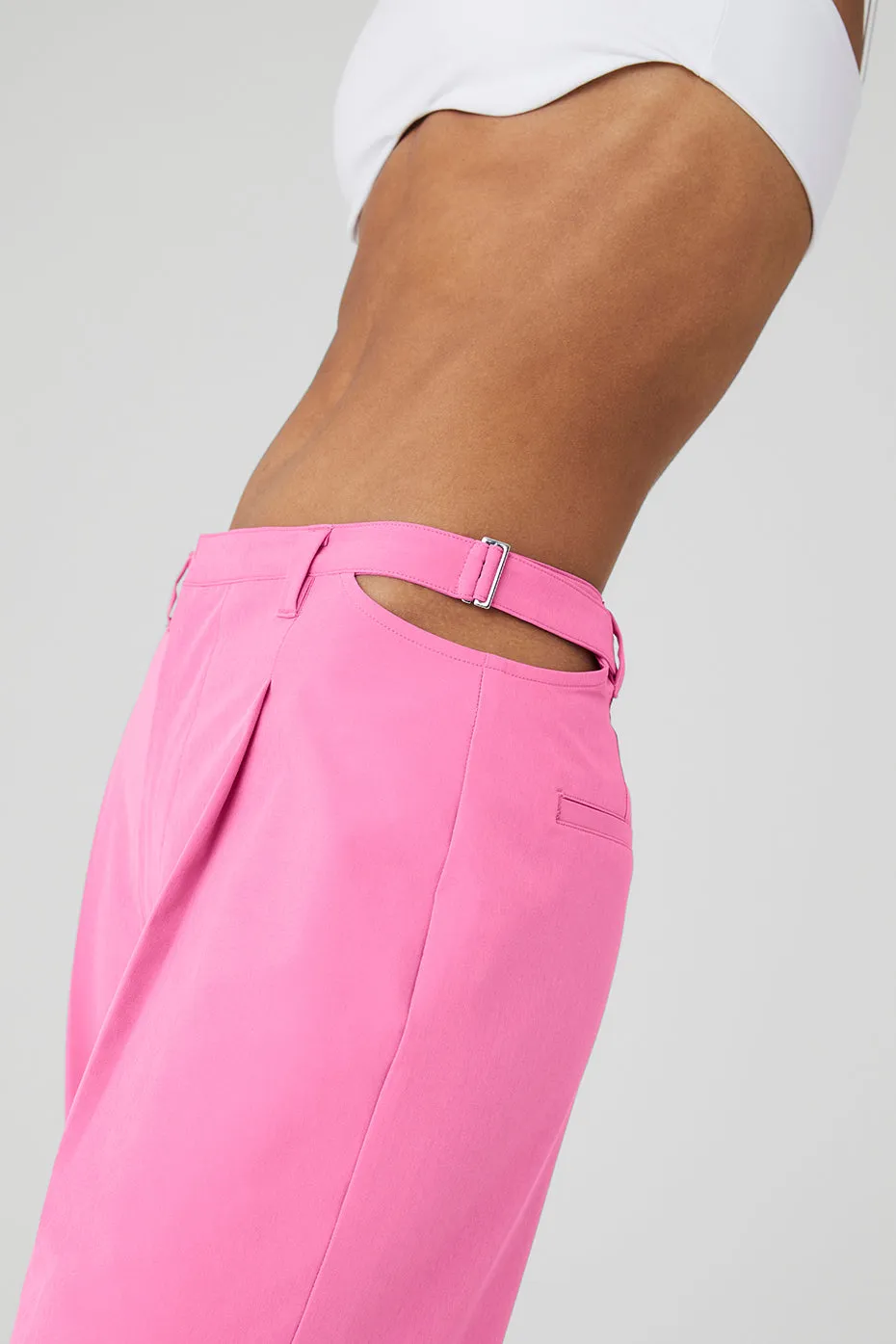 Mid-Rise Showdown Trouser - Paradise Pink sold by Alo Yoga product image thumbnail 4