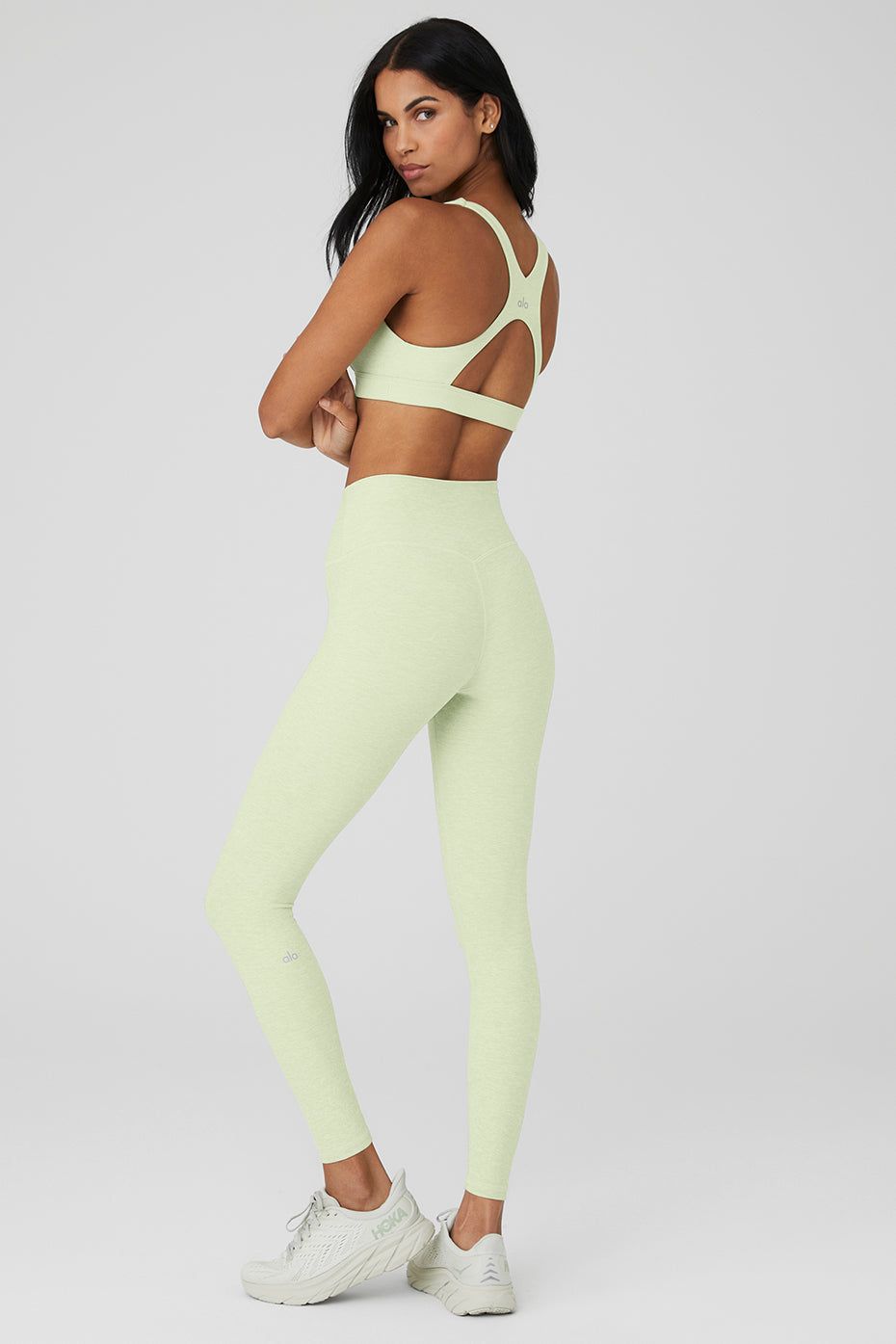 Alosoft Show Stopper Bra & Alosoft High-Waist 7/8 Highlight Legging Set sold by Alo Yoga product image thumbnail 2