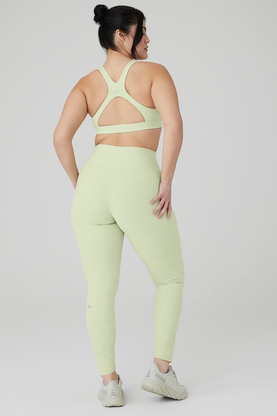 Alosoft Show Stopper Bra & Alosoft High-Waist 7/8 Highlight Legging Set sold by Alo Yoga product image thumbnail 6