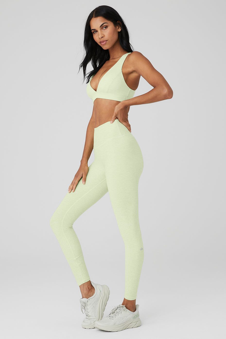 Alosoft Show Stopper Bra & Alosoft High-Waist 7/8 Highlight Legging Set sold by Alo Yoga product image thumbnail 3