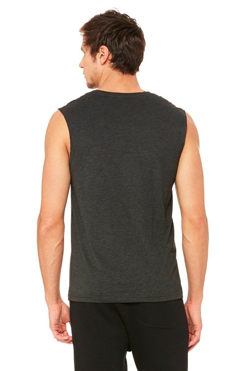 Triumph Muscle Tank - Charcoal Black Triblend sold by Alo Yoga product image thumbnail 2