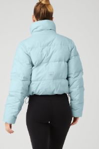 Gold Rush Puffer - Chalk Blue sold by Alo Yoga