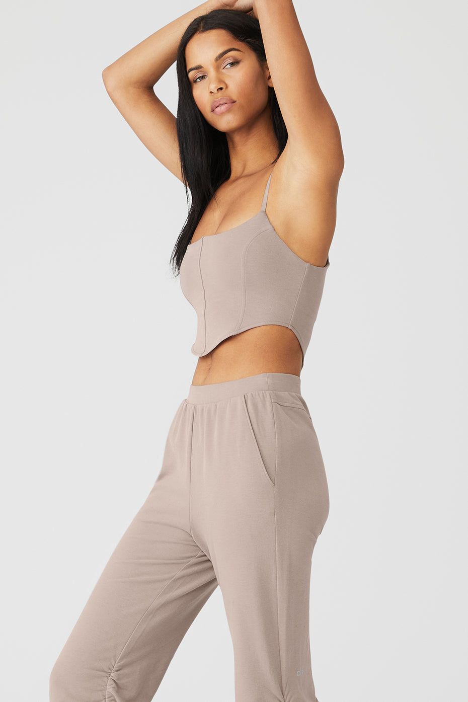 Soft Sculpt Bra Tank - Taupe sold by Alo Yoga product image thumbnail 5