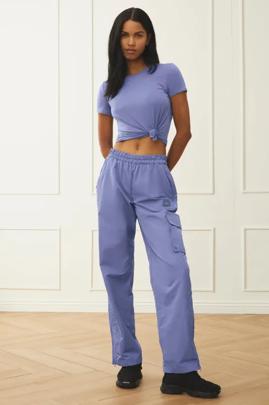 International Wide Leg City Pant - Infinity Blue sold by Alo Yoga