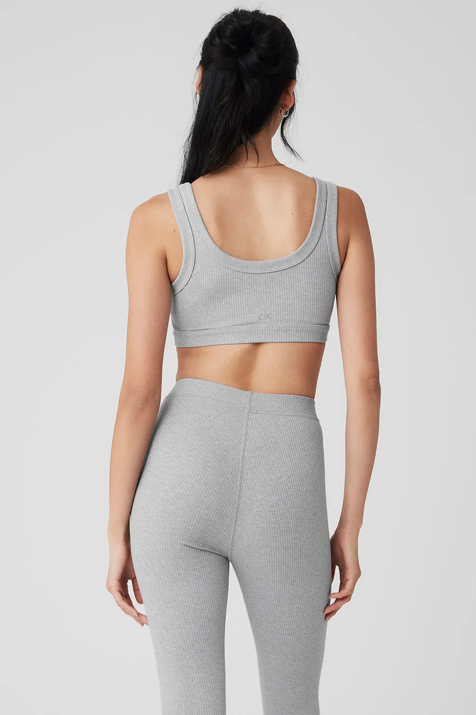 Wellness Bra - Athletic Heather Grey sold by Alo Yoga product image thumbnail 2