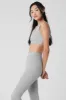 Wellness Bra - Athletic Heather Grey sold by Alo Yoga