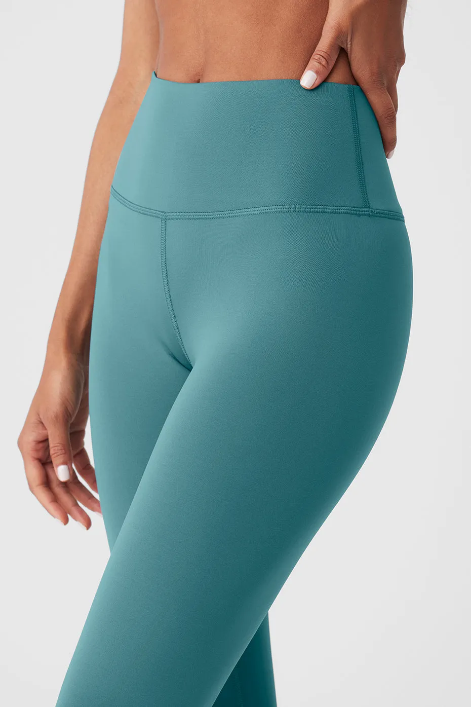 High-Waist Airlift Legging - Teal Agate sold by Alo Yoga product image thumbnail 4