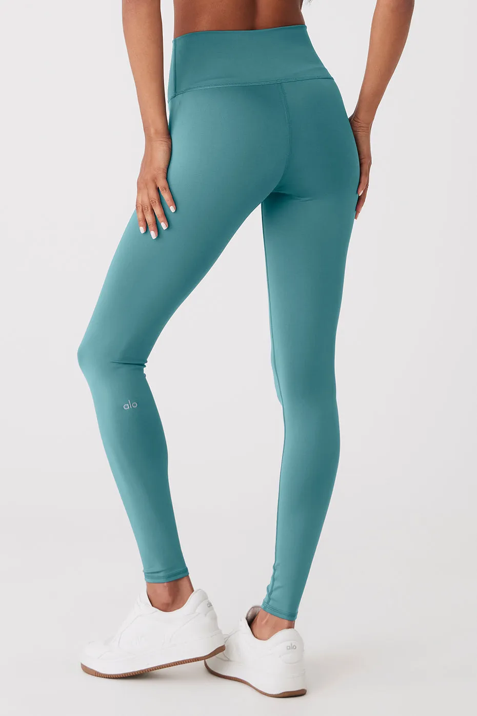 High-Waist Airlift Legging - Teal Agate sold by Alo Yoga product image thumbnail 2