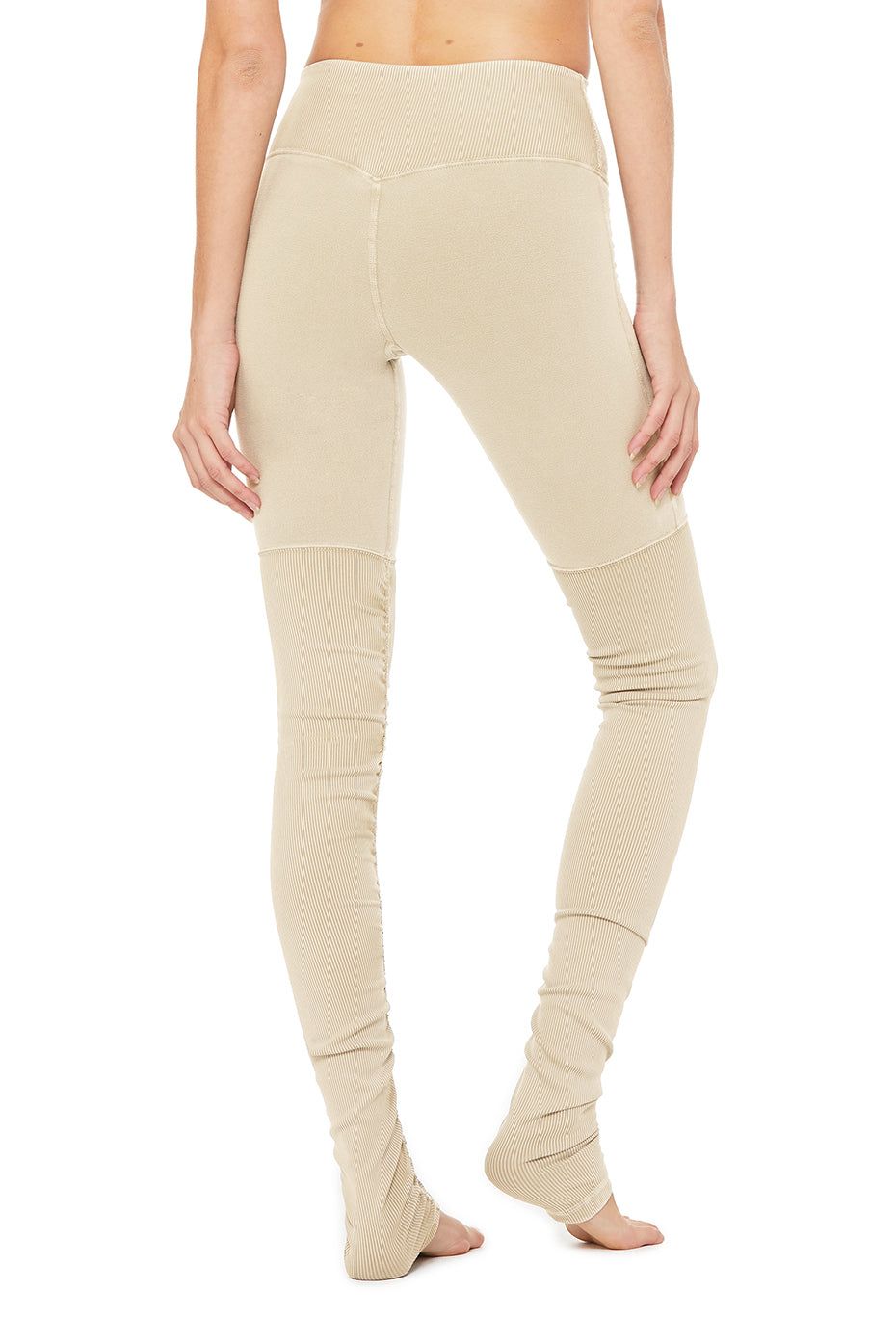 High-Waist Alo Sueded Goddess Legging - Sandstone Wash sold by Alo Yoga product image thumbnail 3