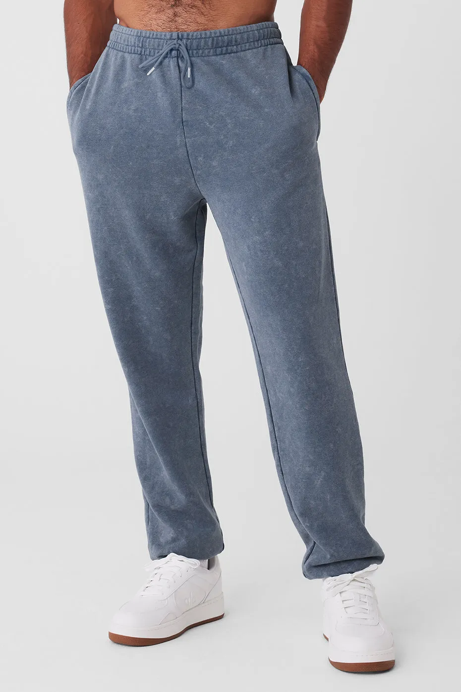 Chill Vintage Wash Sweatpant - Bluestone Wash sold by Alo Yoga