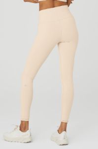 7/8 High-Waist Airbrush Legging - Macadamia sold by Alo Yoga