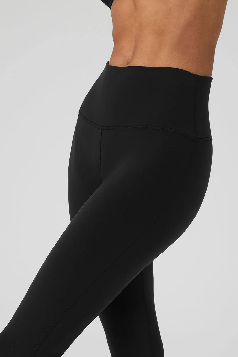 Airbrush High-Waist 7/8 Bootcut Legging - Black sold by Alo Yoga product image thumbnail 5