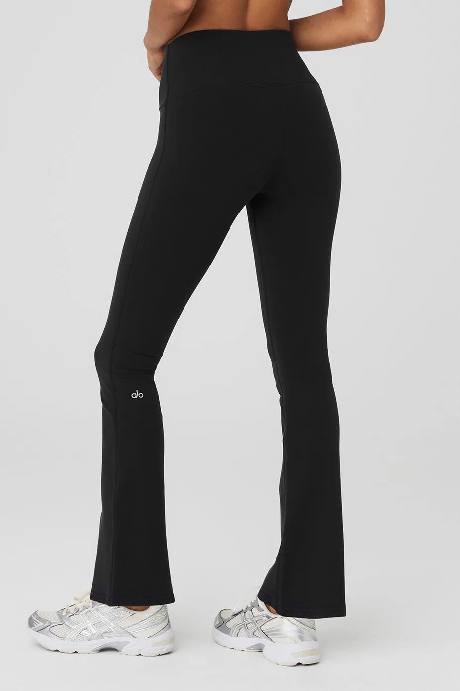Airbrush High-Waist 7/8 Bootcut Legging - Black sold by Alo Yoga product image thumbnail 3