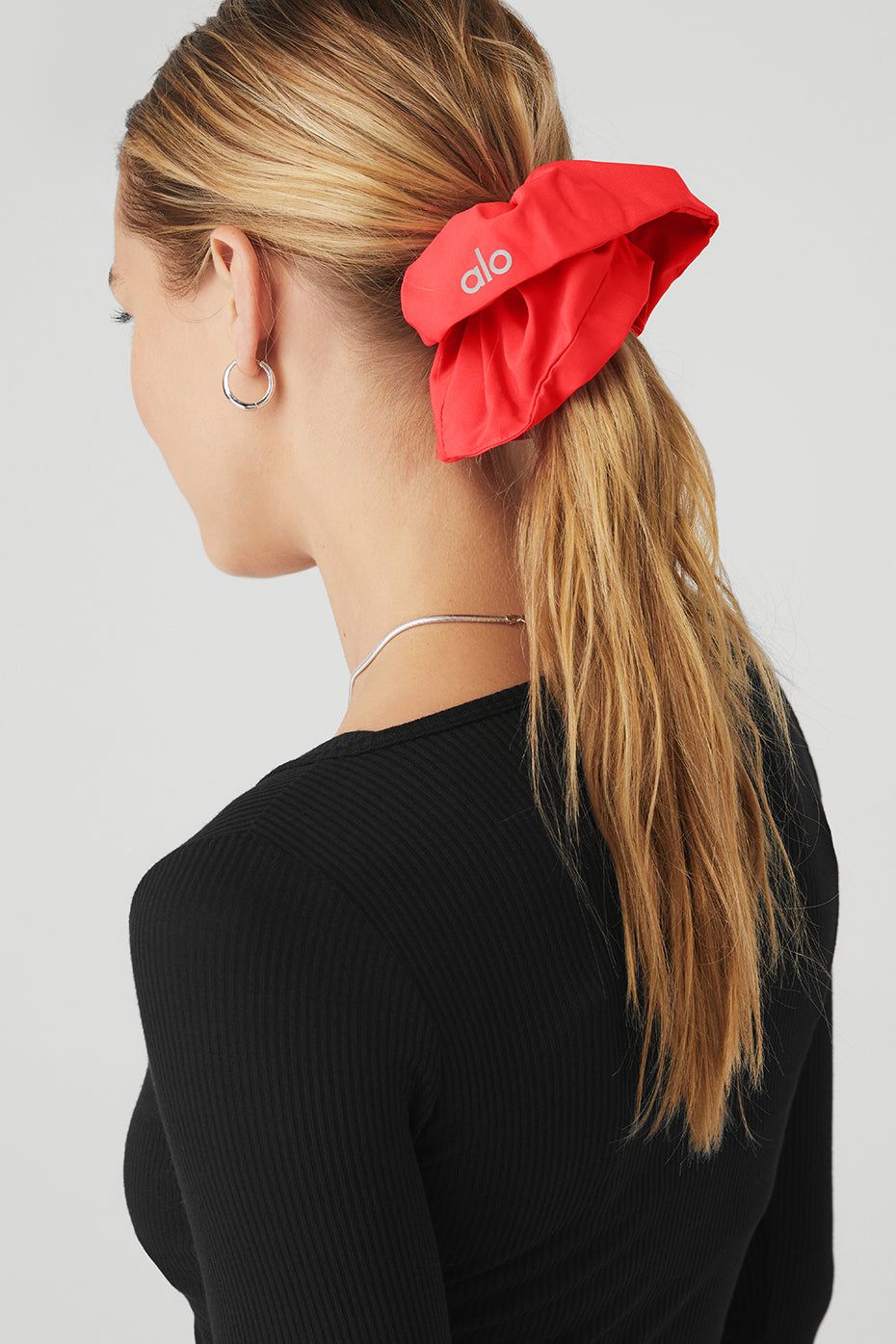 Oversized Scrunchie - Red Hot Summer sold by Alo Yoga product image thumbnail 2