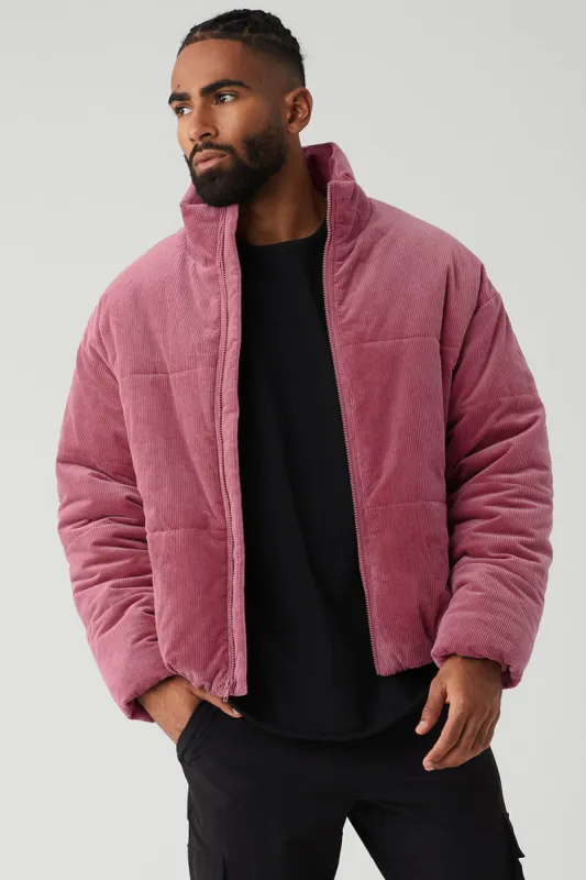 Corduroy Stage Puffer - Mars Clay sold by Alo Yoga