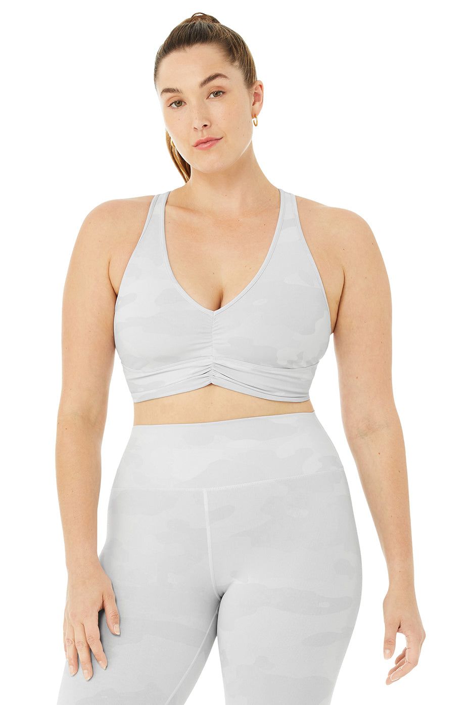 Vapor Wild Thing Bra - White Camouflage sold by Alo Yoga product image thumbnail 5