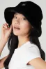 Faux Fur Bucket Hat - Black sold by Alo Yoga