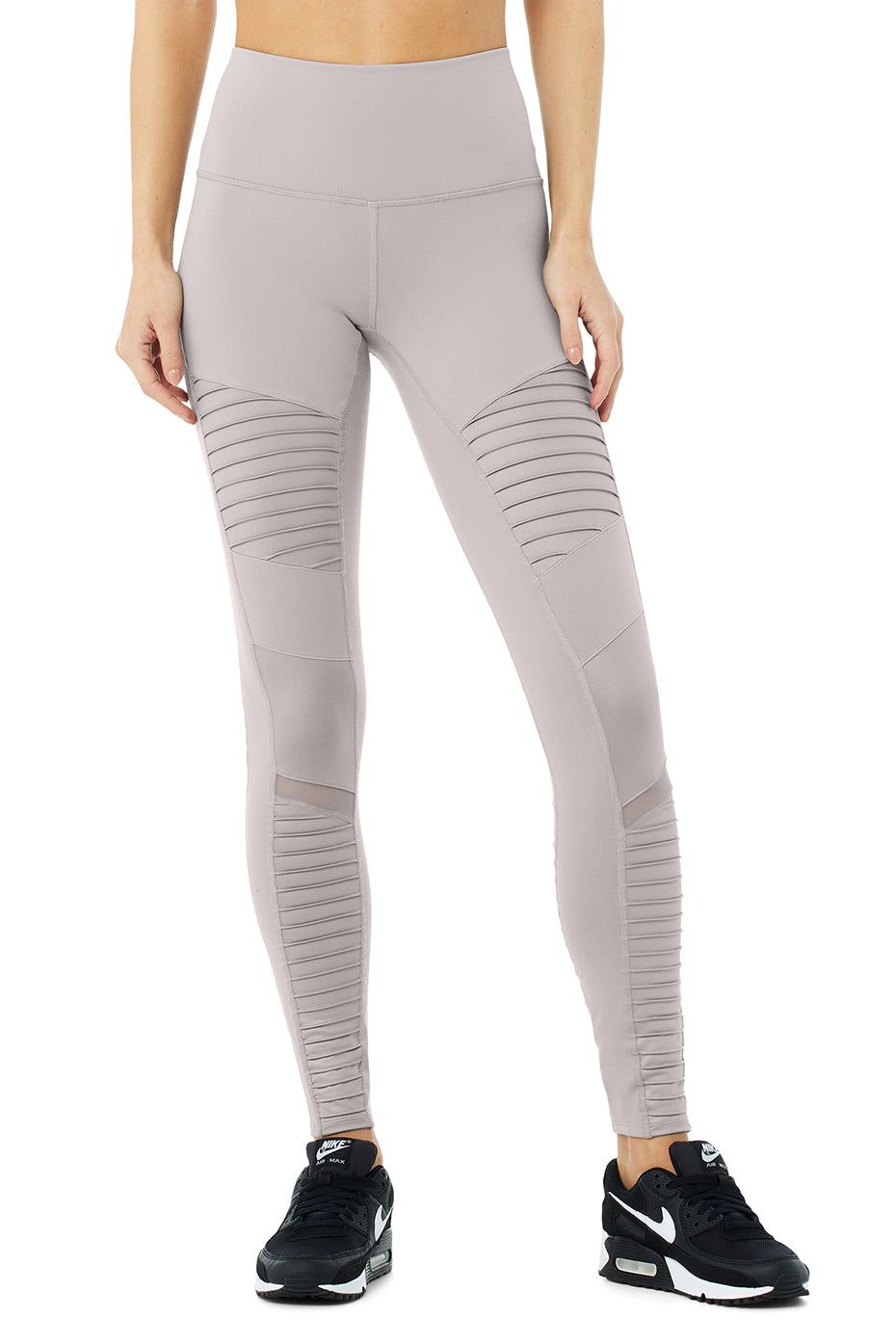 High-Waist Moto Legging - Lavender sold by Alo Yoga