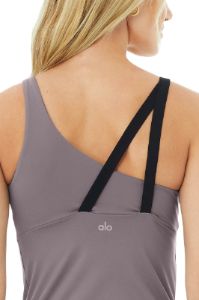 Repose Tank - Purple Dusk/Black sold by Alo Yoga
