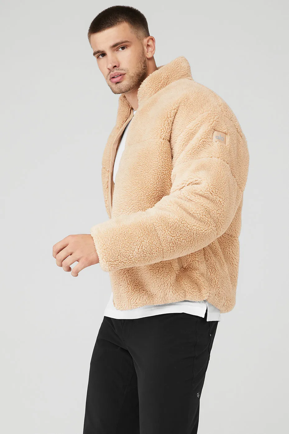Sherpa Stage Puffer - Camel sold by Alo Yoga product image thumbnail 3