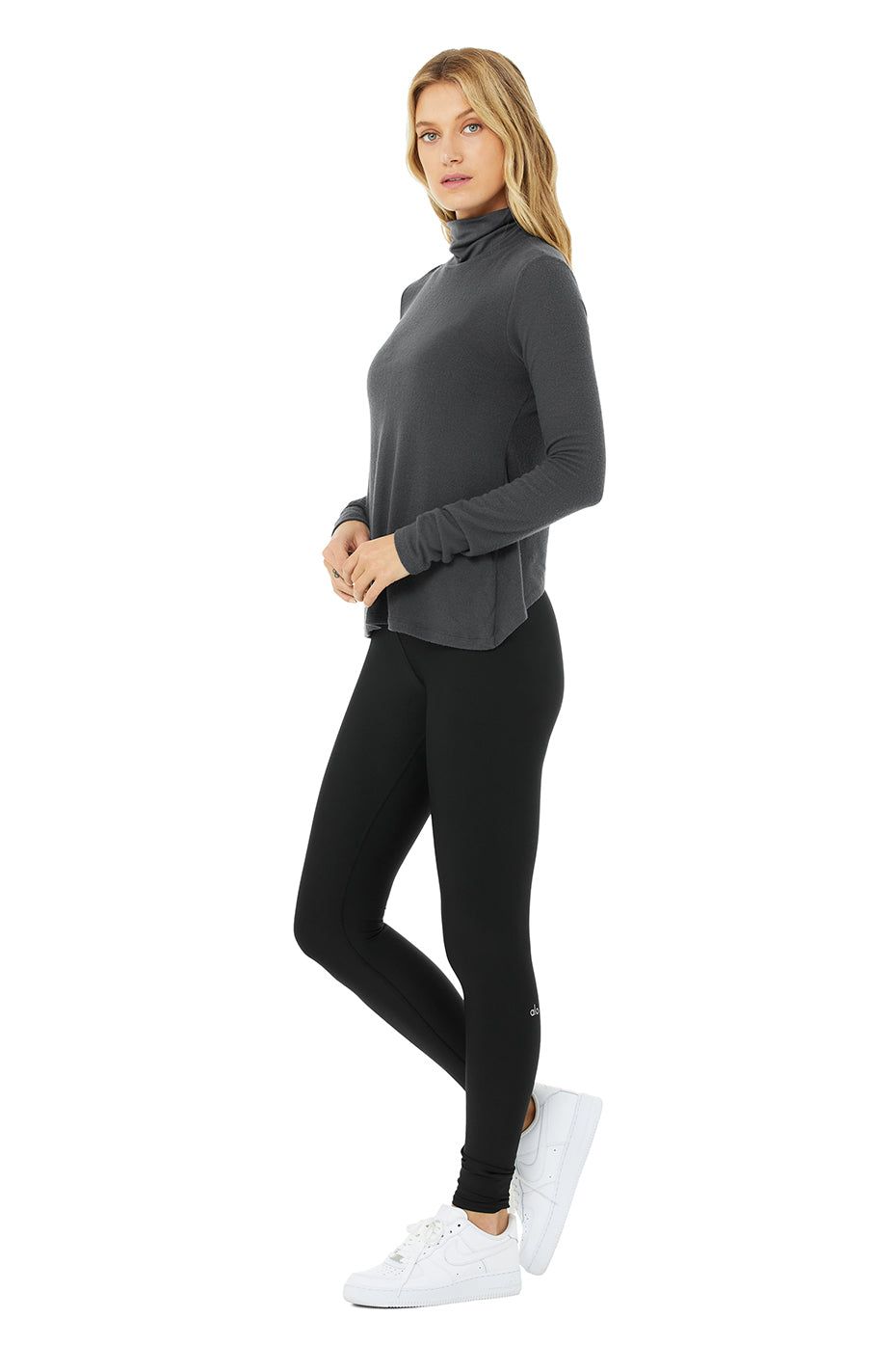 Embrace Long Sleeve - Anthracite sold by Alo Yoga product image thumbnail 3