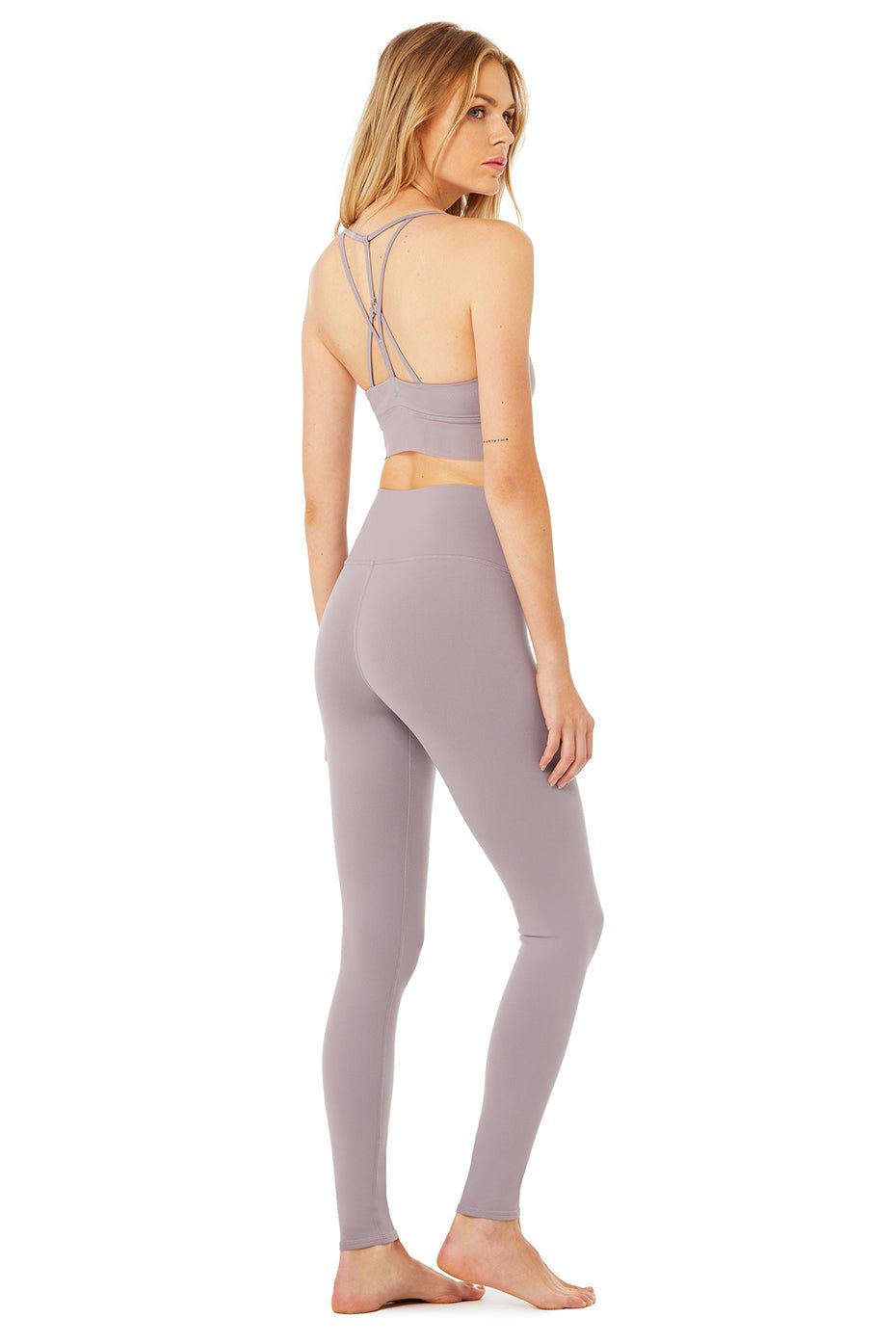 Lavish Bra & High-Waist Airbrush Legging Set sold by Alo Yoga product image thumbnail 3