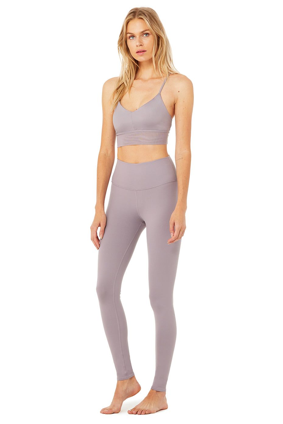 Lavish Bra & High-Waist Airbrush Legging Set sold by Alo Yoga