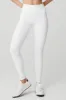High-Waist Airbrush Legging - White sold by Alo Yoga