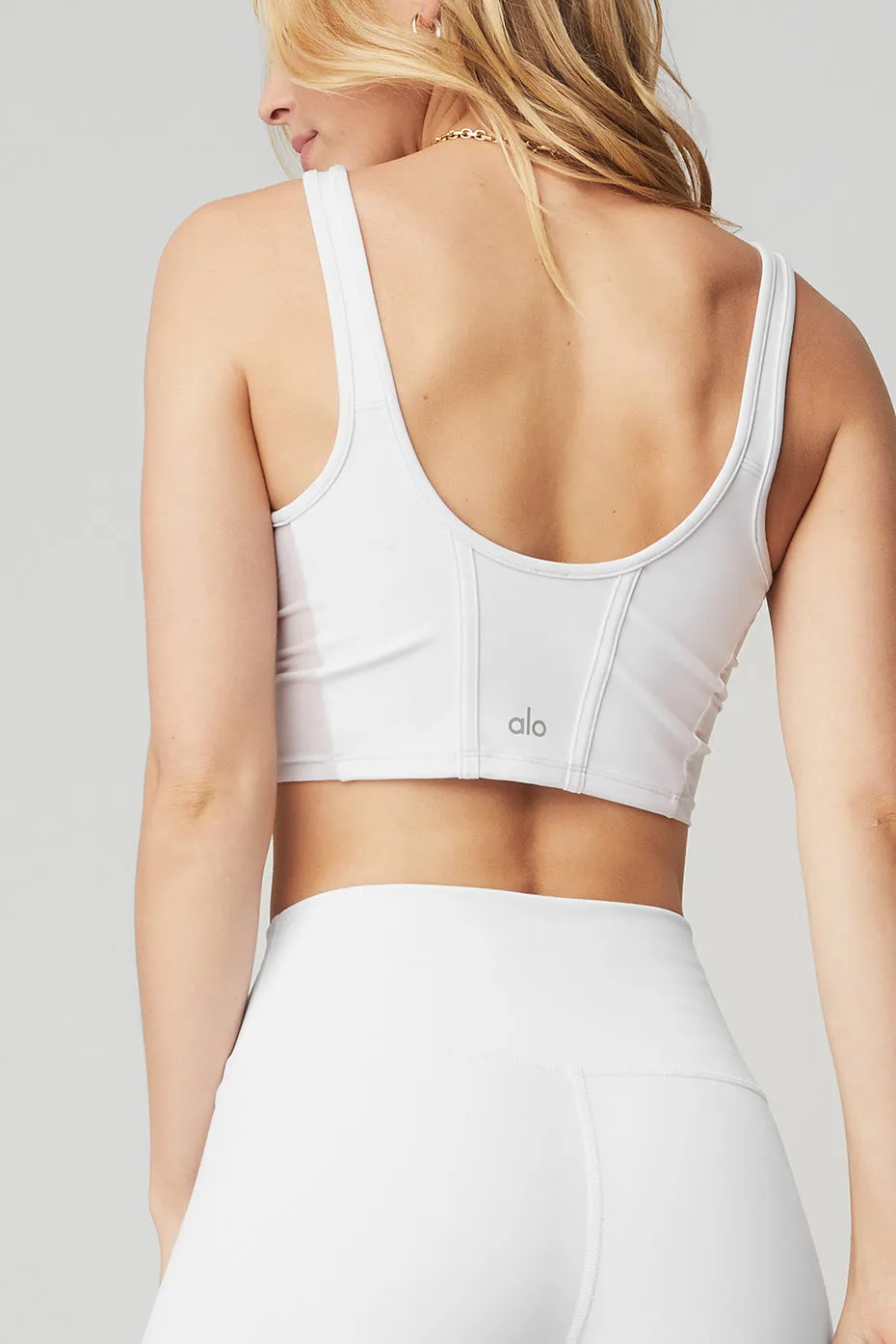 High-Waist Airbrush Legging - White sold by Alo Yoga product image thumbnail 4