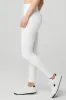 High-Waist Airbrush Legging - White sold by Alo Yoga