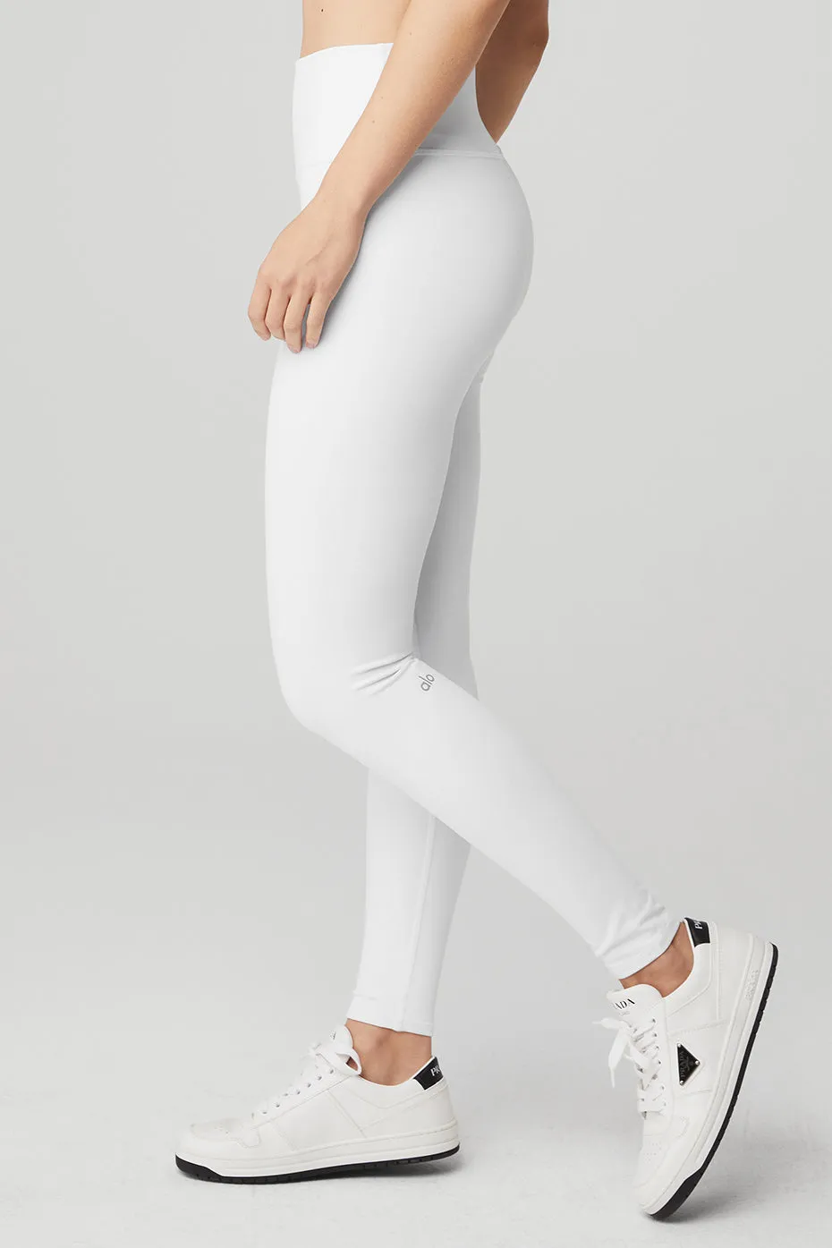 High-Waist Airbrush Legging - White sold by Alo Yoga product image thumbnail 3