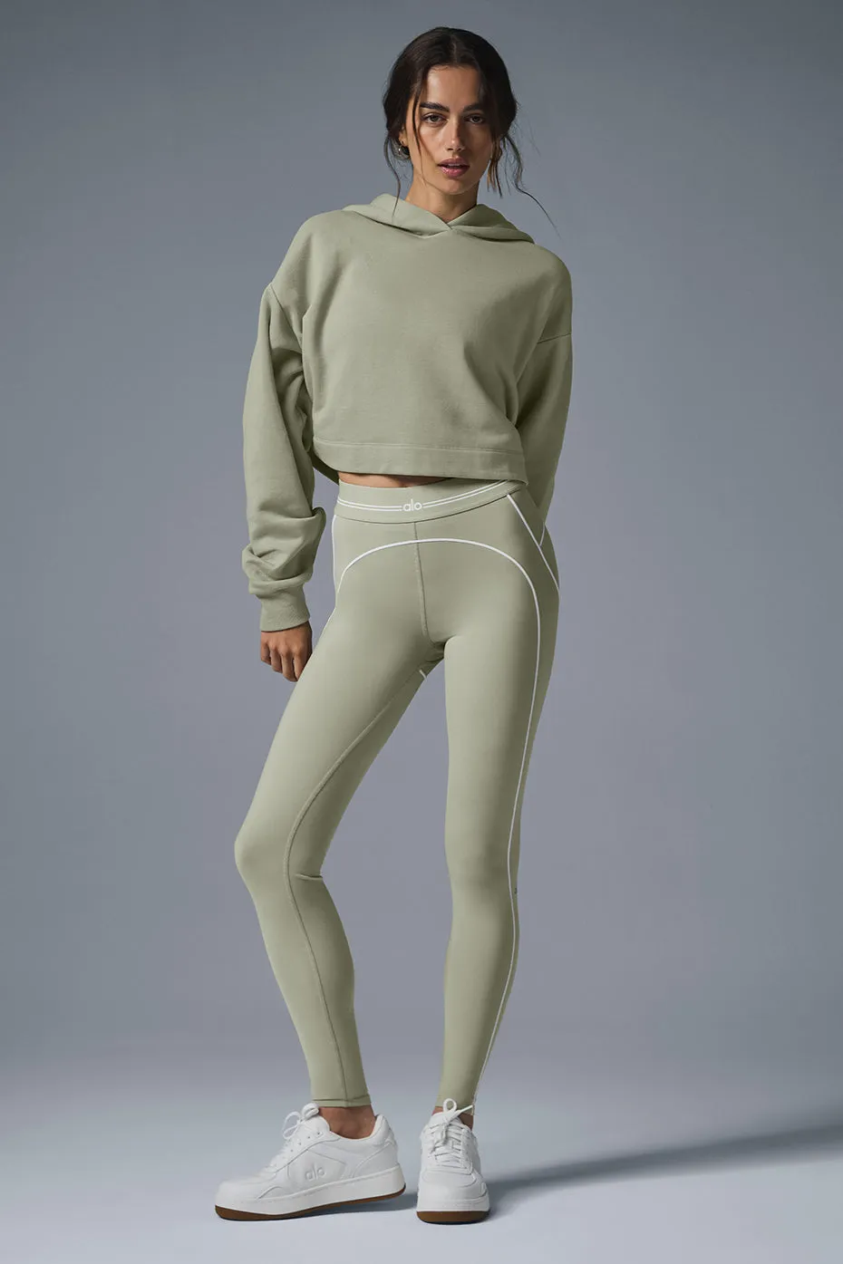 Bae Hoodie - Limestone sold by Alo Yoga product image thumbnail 2