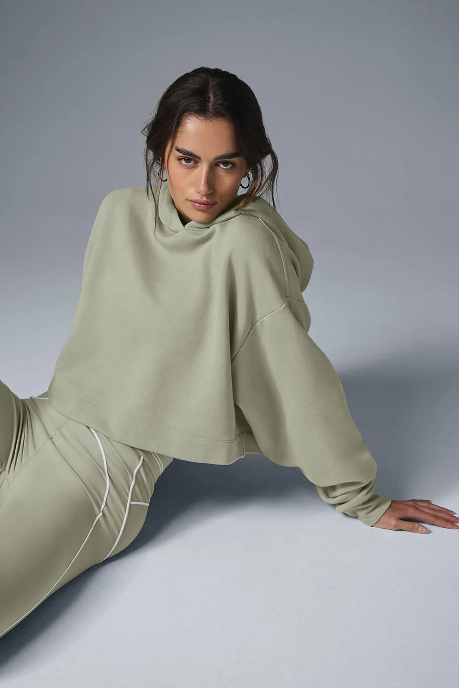 Bae Hoodie - Limestone sold by Alo Yoga product image thumbnail 4