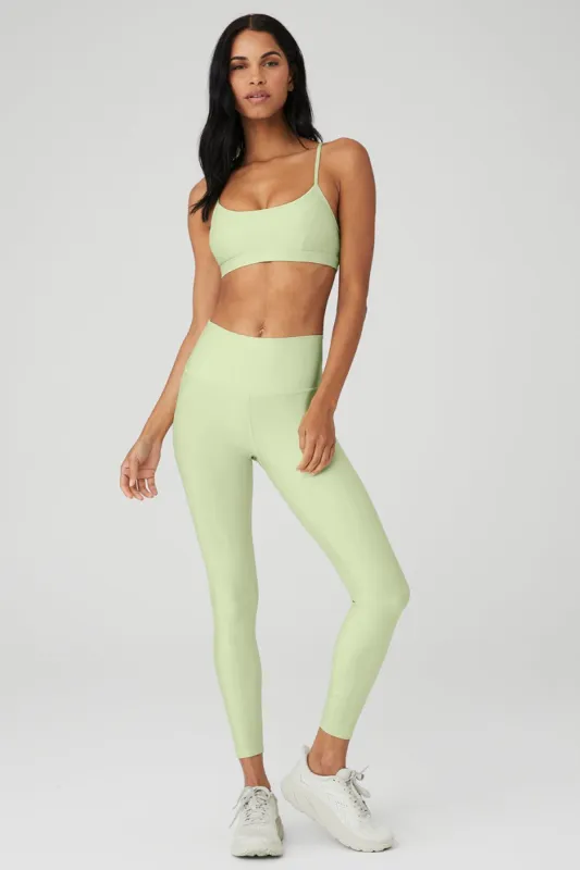 Airlift Intrigue Bra & 7/8 High-Waist Airlift Legging Set - Iced Green Tea sold by Alo Yoga