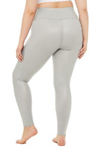 High-Waist Shine Legging - Lead Shine sold by Alo Yoga