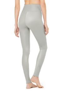 High-Waist Shine Legging - Lead Shine sold by Alo Yoga