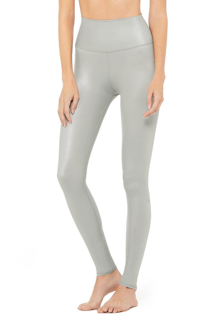 High-Waist Shine Legging - Lead Shine sold by Alo Yoga