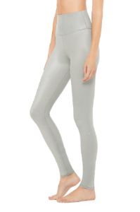 High-Waist Shine Legging - Lead Shine sold by Alo Yoga