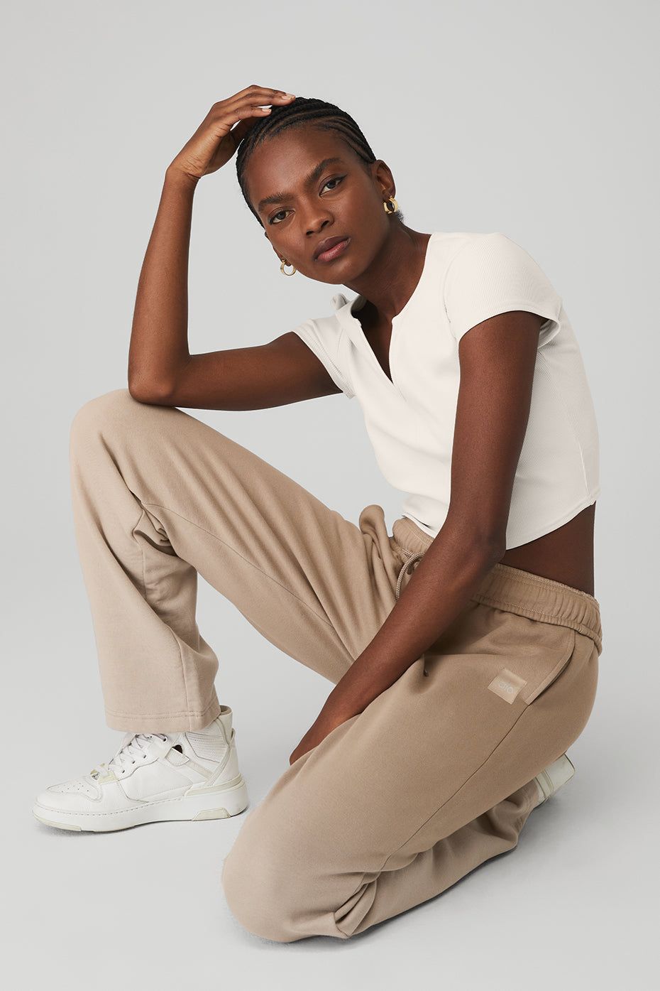 Straight Leg Ombre Sweatpant - Sandstorm sold by Alo Yoga product image thumbnail 5