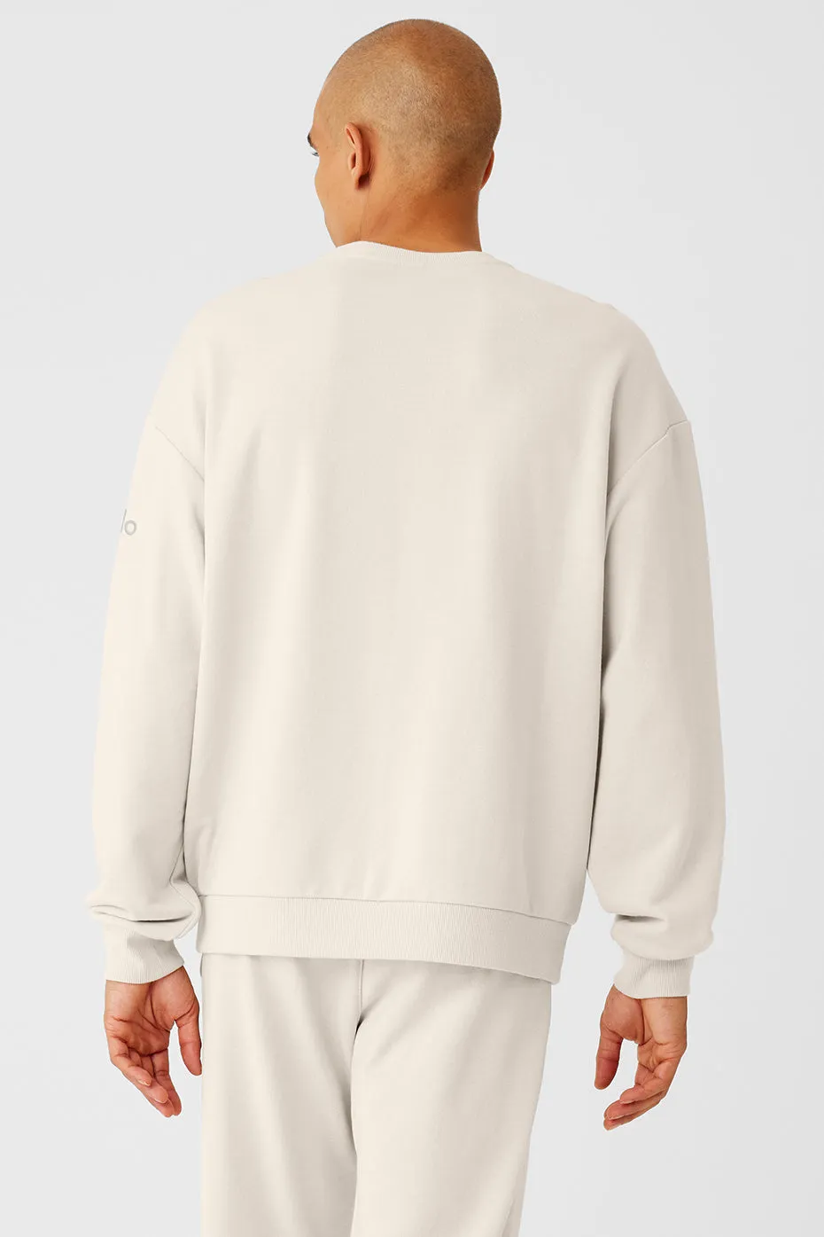 Chill Crew Neck Pullover - Bone sold by Alo Yoga product image thumbnail 2